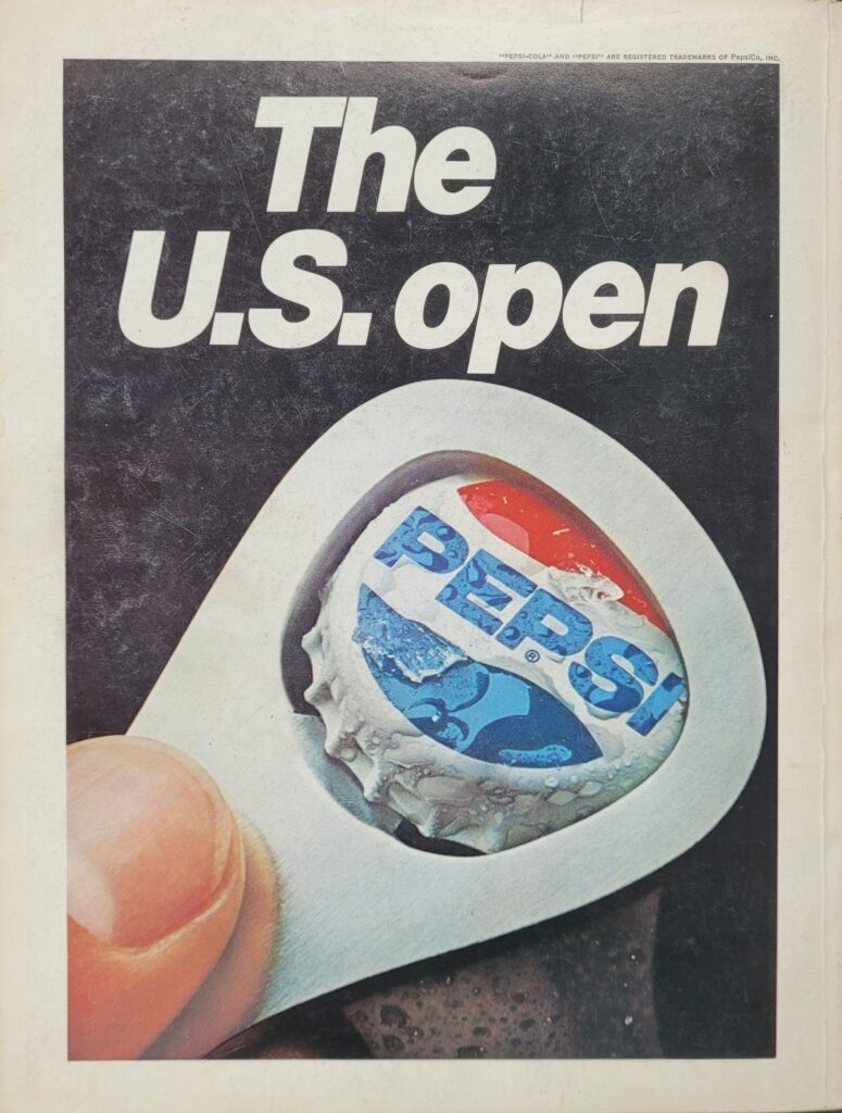 1976 NASCAR Daytona 500 Program Back Cover