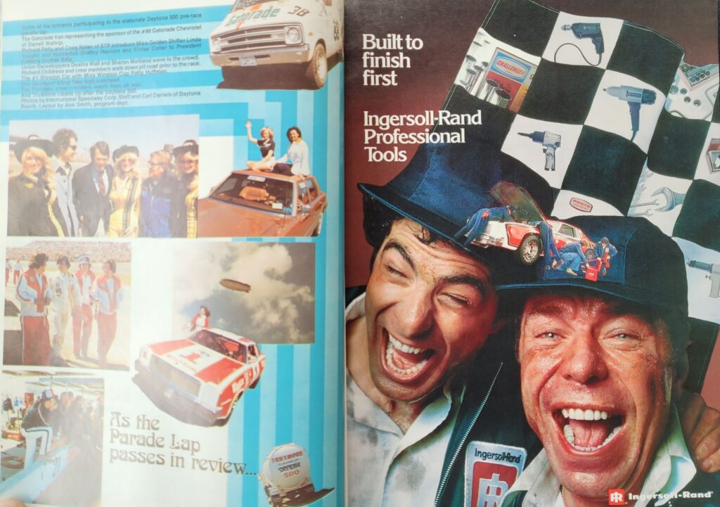 1978 NASCAR Daytona 500 Program - Pages 8-9