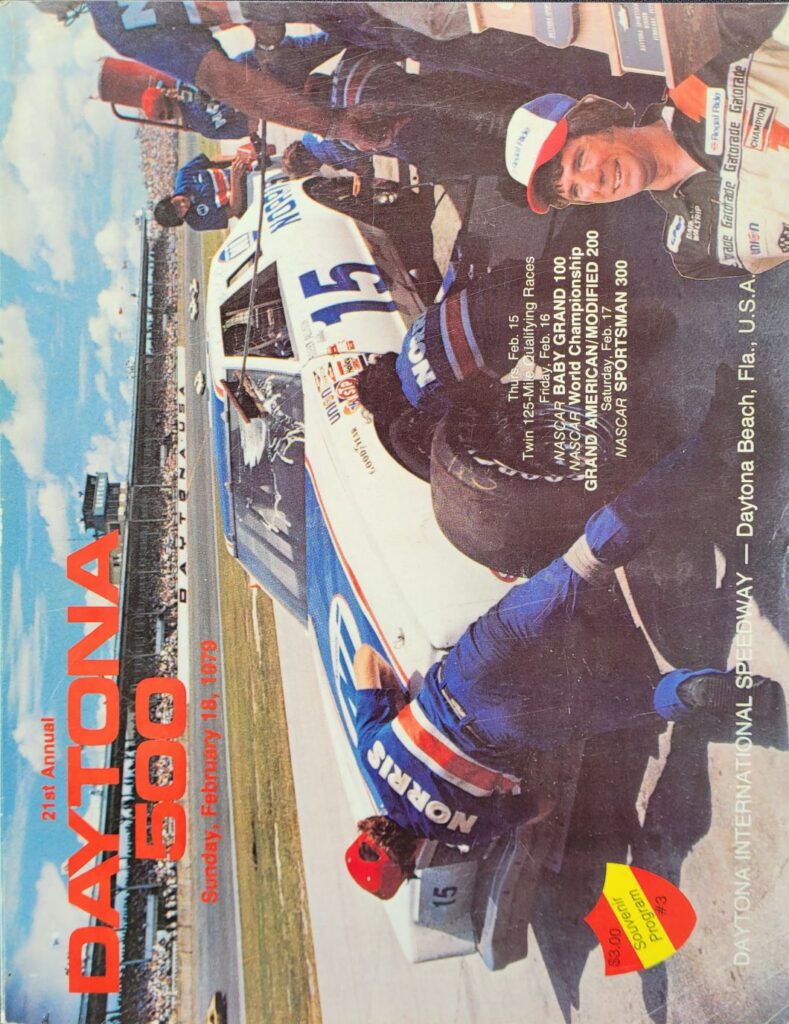 1979 NASCAR Daytona 500 Program Front Cover