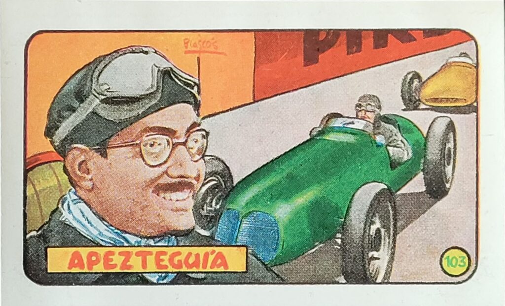 1952 Cliper Heroes Mundiales Cesar Apezteguia Setoain Card #103