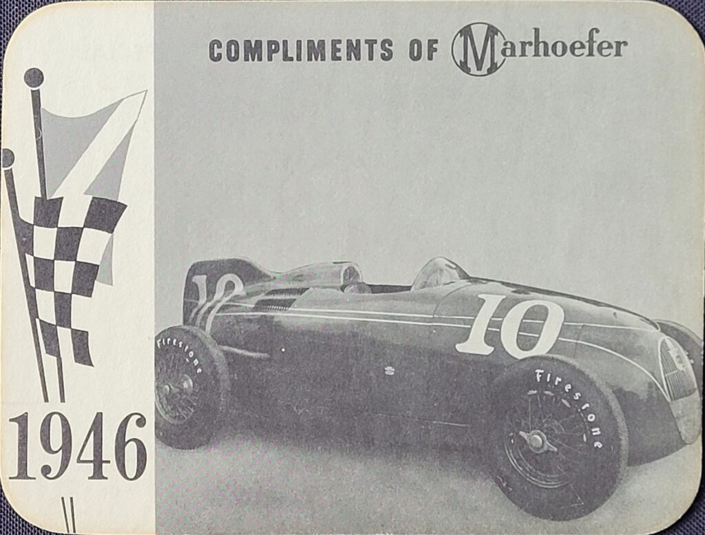 1964 Marhoefer Meats Review of Famous Cars Fageol Twin Coach Special of Paul Russo - Front