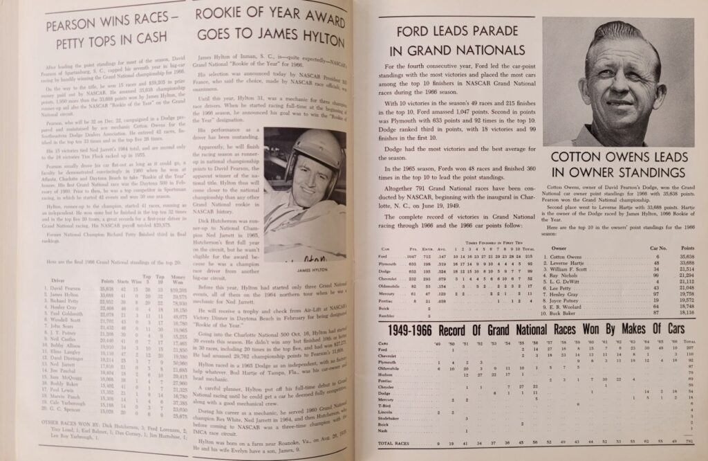 1967 NASCAR Trenton Northern 300 Program - NASCAR News