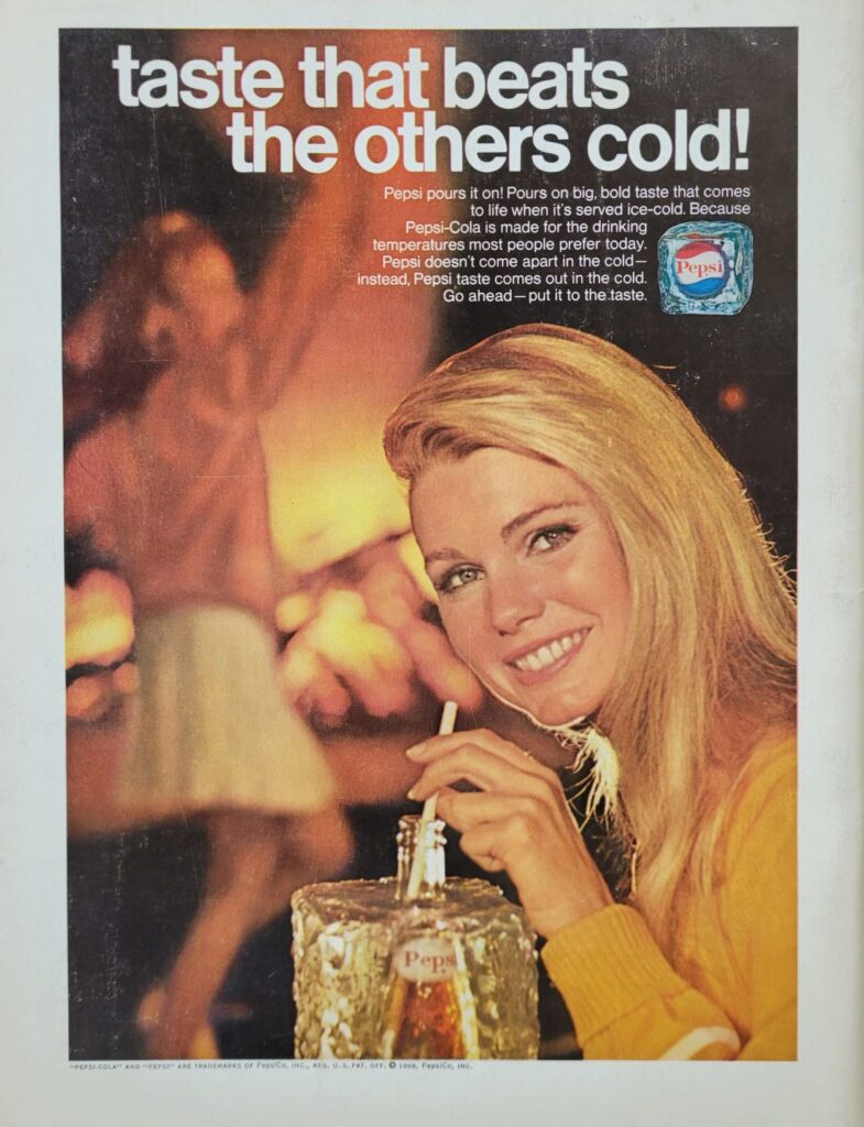 1968 NASCAR Trenton Northern 300 Program Back Cover