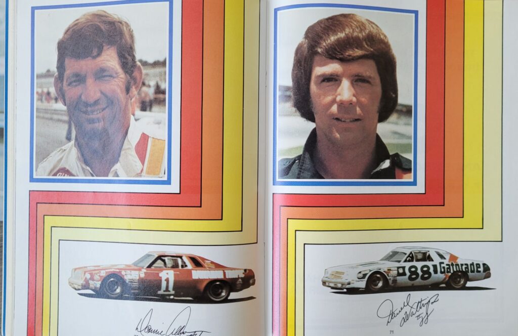 1978 NASCAR Atlanta 500 Program - Pages 70-71