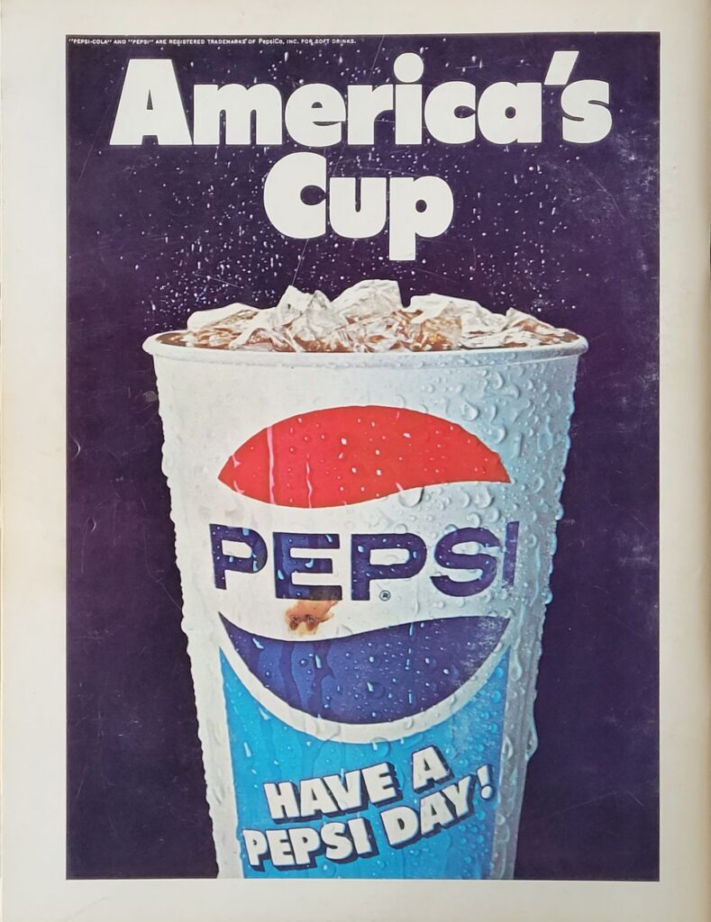 1978 NASCAR Darlington Rebel 500 Program Back Cover