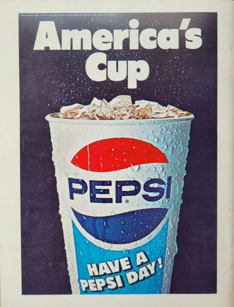 1978 NASCAR Michigan Champion Spark Plug 400 Program Back Cover
