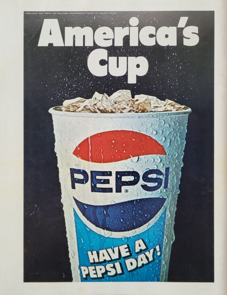 1978 NASCAR NCMS Rockingham American 500 Program Back Cover
