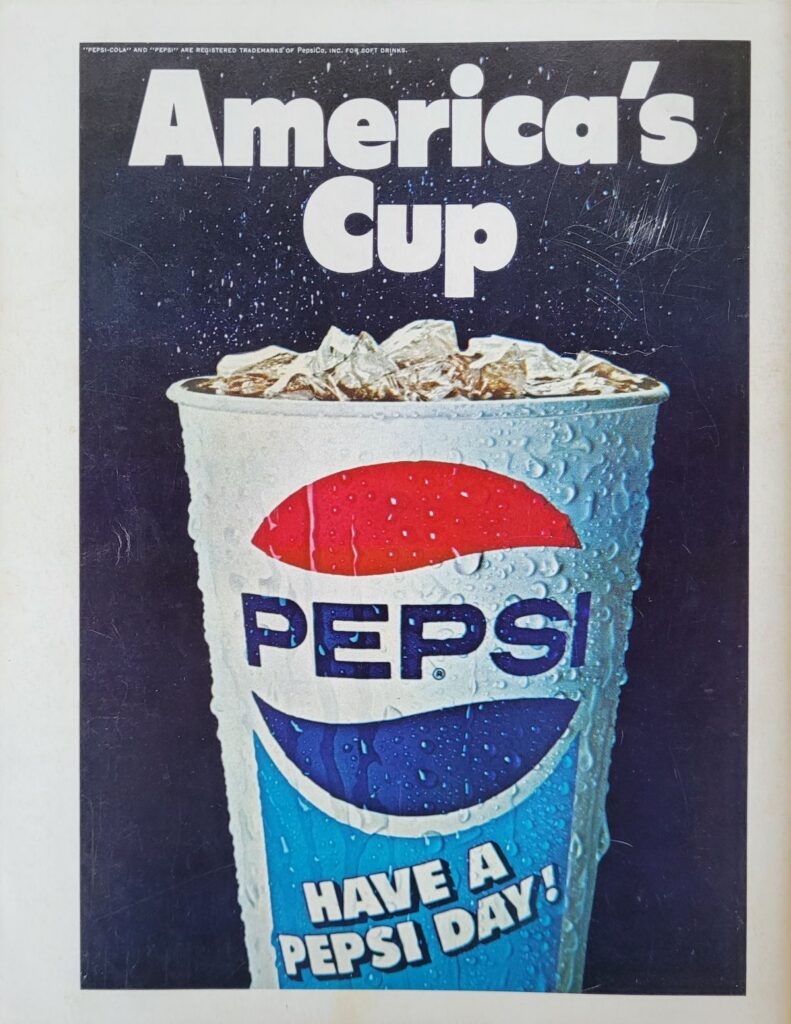 1978 NASCAR NCMS Rockingham Carolina 500 Program Back Cover
