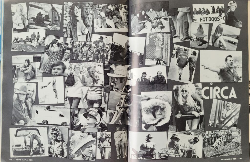 1978 NASCAR Riverside NAPA 400 Program - Pages 46-47