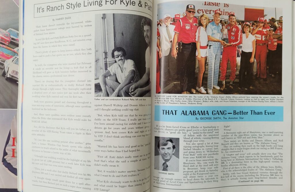1979 NASCAR AIMS Talladega 500 Program - Pages 64-65