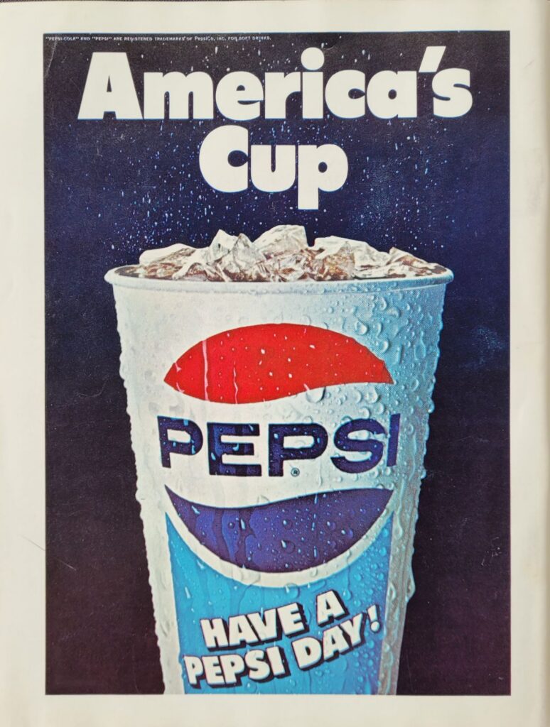 1979 NASCAR NCMS Rockingham American 500 Program Back Cover