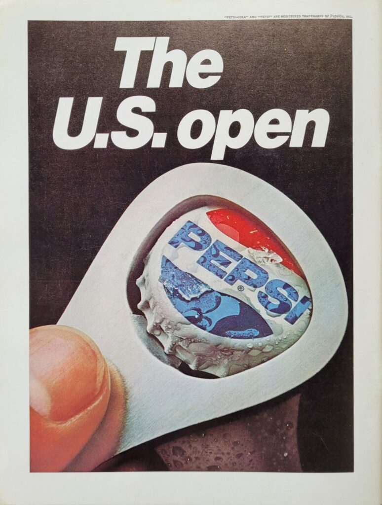 1979 NASCAR Nashville Sun-Drop Music City 420 Program Back Cover