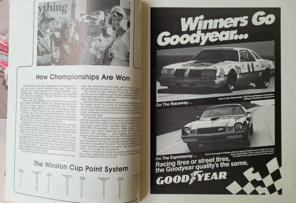1979 NASCAR Richmond Capital City 400 Program - How Championships Are Won