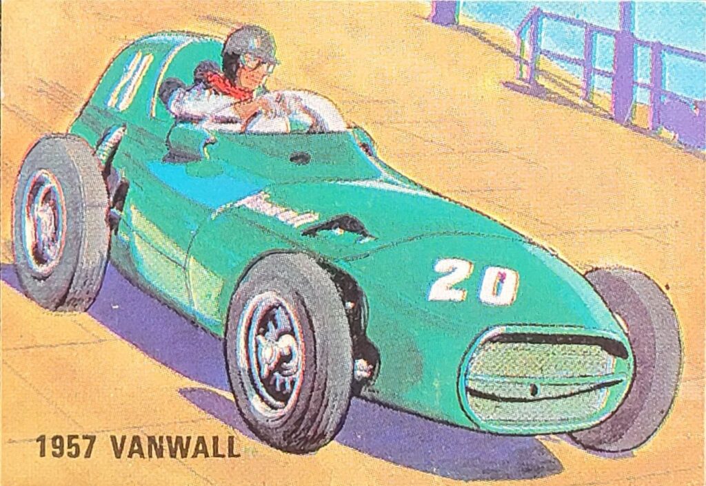 1967-68 Weet-Bix (AU) Grand Prix 1957 Vanwall Card #18 - Front