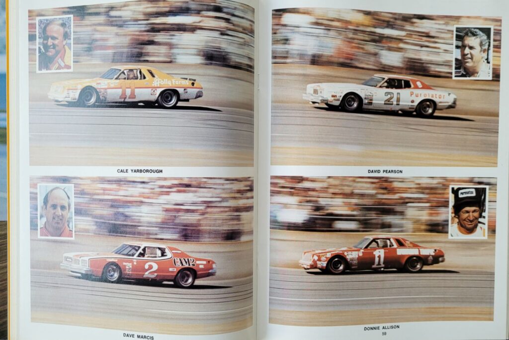 1977 NASCAR Atlanta 500 Program - Pages 58-59